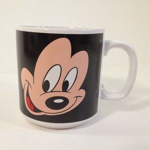Applause Disney Mickey & Minnie Mouse Coffee Mug Tea Cup Front & Back Design